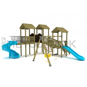 17 A Standard Wooden Playground